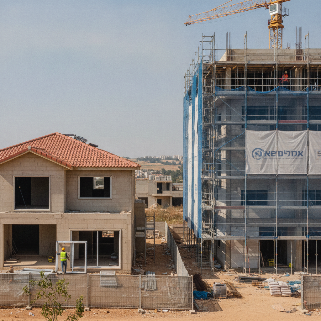 בנייה פרטית מול בנייה רוויה: מה זה אומר על הרגע הנכון לפנות לפרויקט